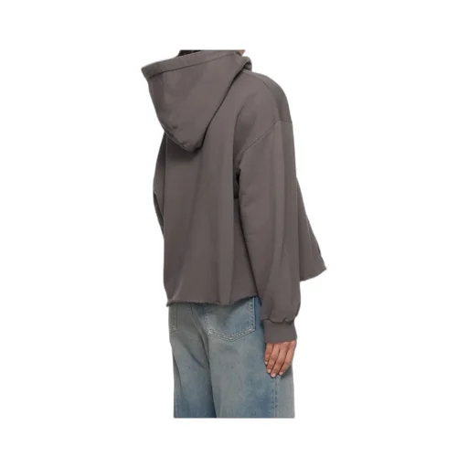 Distressed Hooded Top