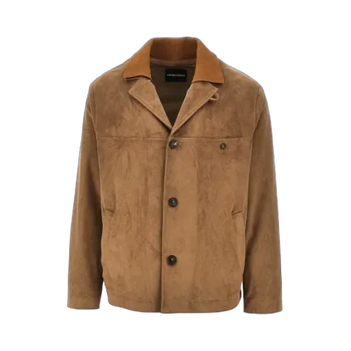 Emporio Armani Long-Sleeved Button-Up Jacket
