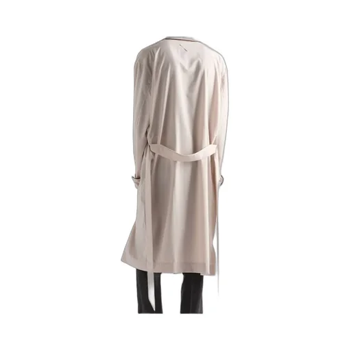 Cotton Blend Robe Coat
