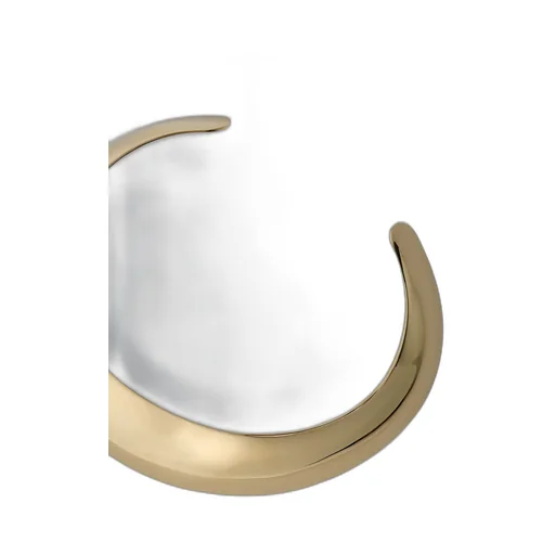 Polished Metal Cuff Bracelet