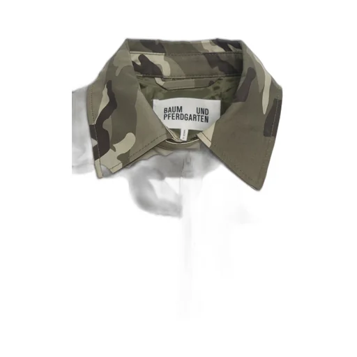 Zippered Camouflage Casual Jacket