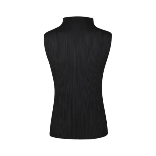 Pleats Please Issey Miyake Pleated Sleeveless Top