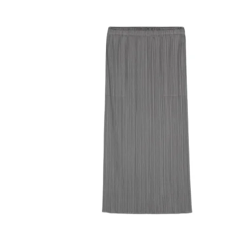Pleats Please Issey Miyake Pleated Midi Skirt