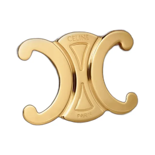Soft Triomphe Besace In Supple Shiny Lambskin
