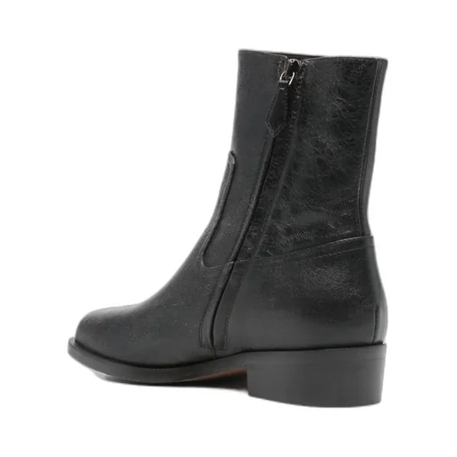 30Mm Leather Boots