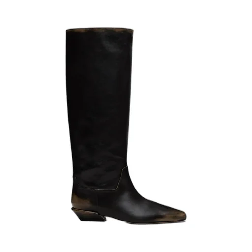 Paris Texas Low Stacked Heel Bettina Boots