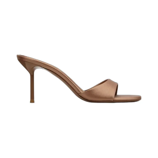 Tan Lidia Mule 70 Sandals