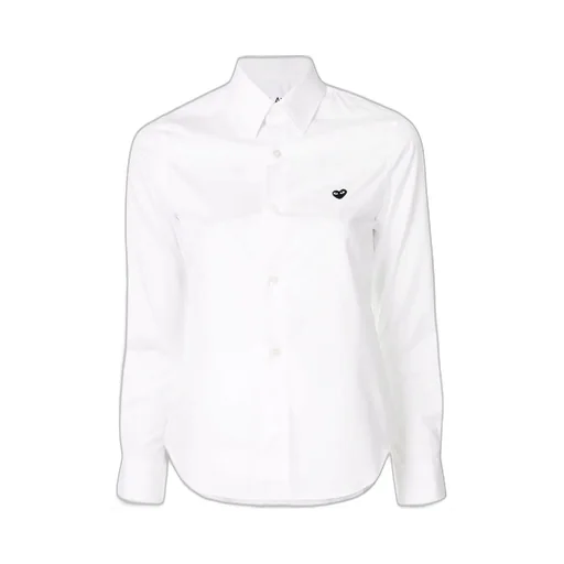 Logo Embroidered Plain Shirt