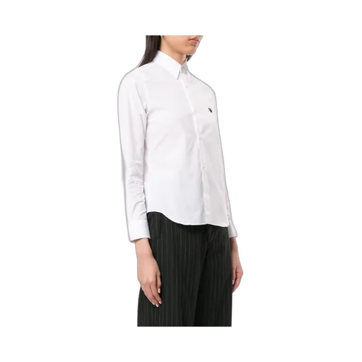Logo Embroidered Plain Shirt