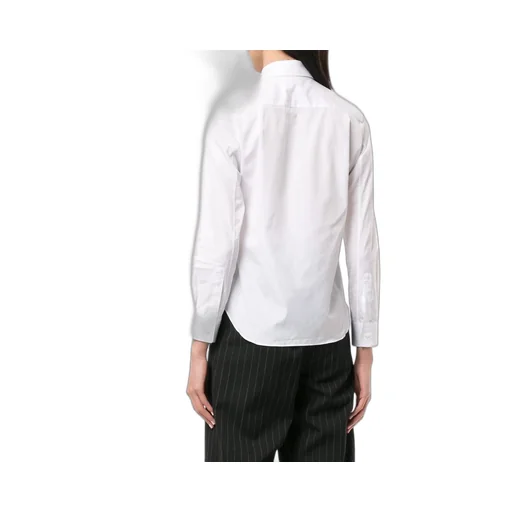Logo Embroidered Plain Shirt