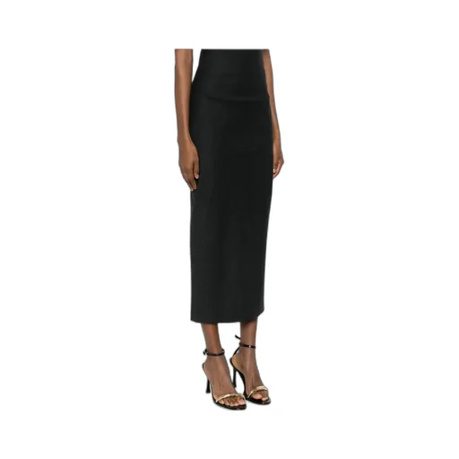 Alberta Ferretti Stretched Long Skirt