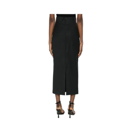 Alberta Ferretti Stretched Long Skirt