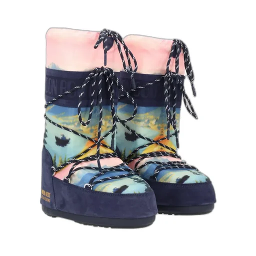 Moon Boot Lace-Up Snow Boots