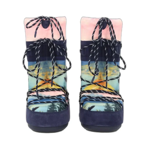 Moon Boot Lace-Up Snow Boots