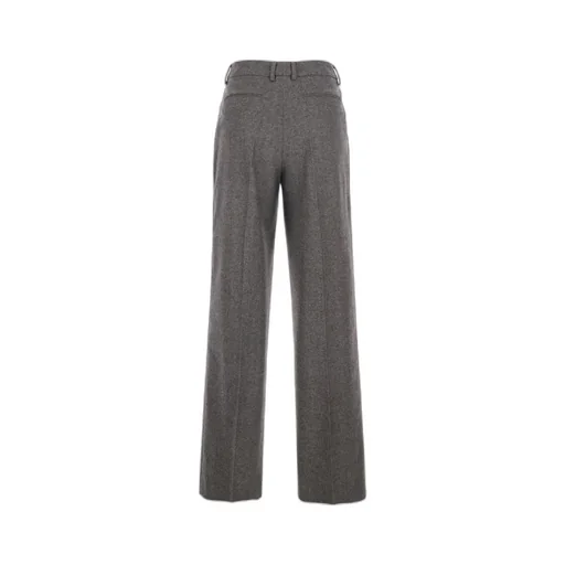 Pt Torino High-Waist Straight-Leg Pants
