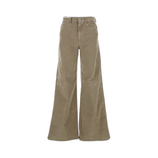 Casual Pants With Belt Loops