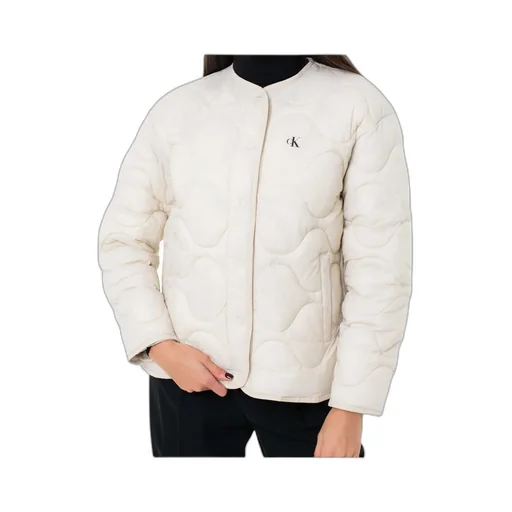 Round Neck Long-Sleeved Cotton Coat