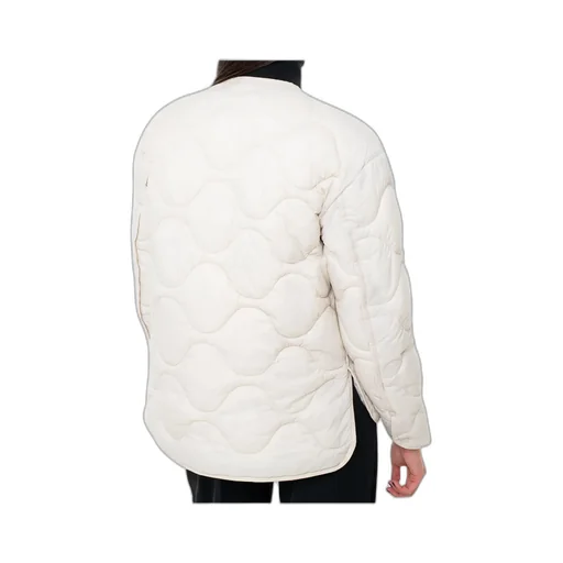Round Neck Long-Sleeved Cotton Coat
