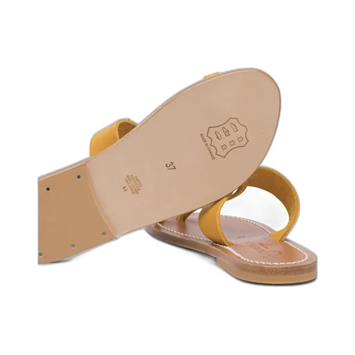 Knot-Detail Thong-Toe Sandals