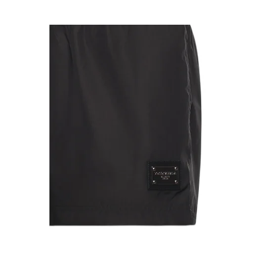 Dolce & Gabbana Logo Plaque Swim Shorts