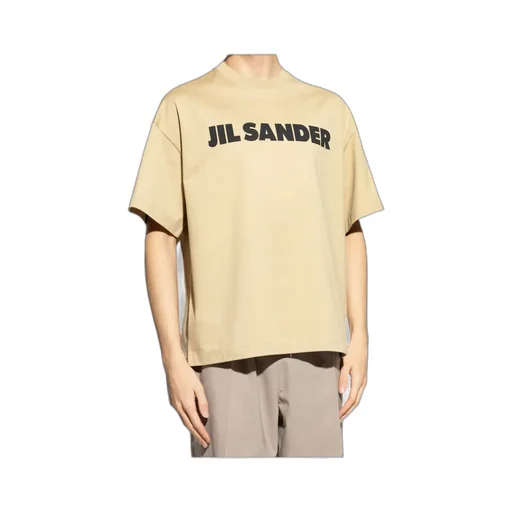 Jil Sander Logo Printed Crewneck T-Shirt