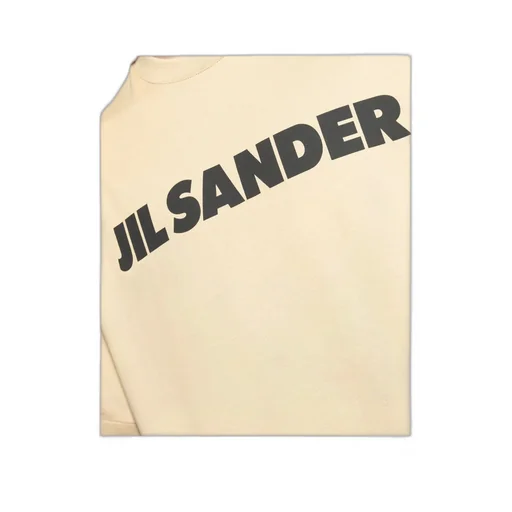 Jil Sander Logo Printed Crewneck T-Shirt
