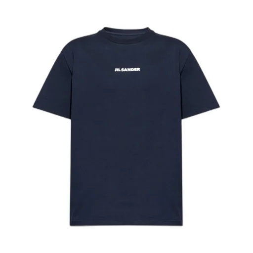 Jil Sander Logo Printed Crewneck T-Shirt