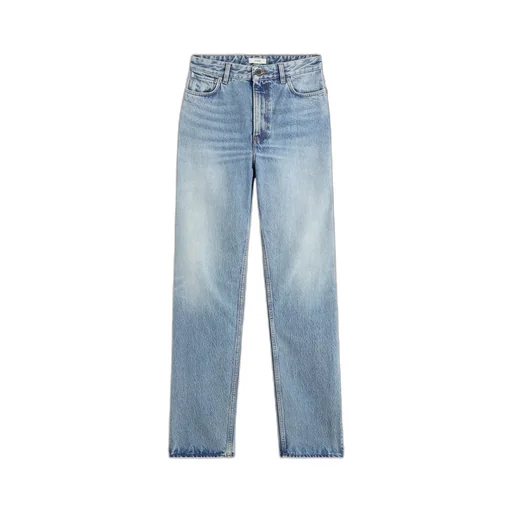 TotÊMe Logo-Patch High Waist Jeans