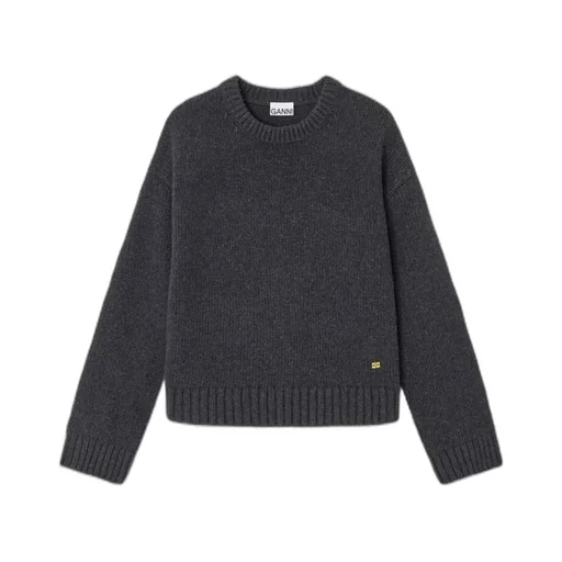 Dark Grey Wool Mix Jumper