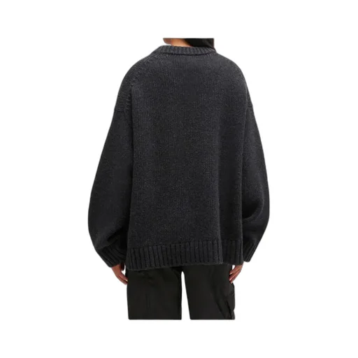 Dark Grey Wool Mix Jumper
