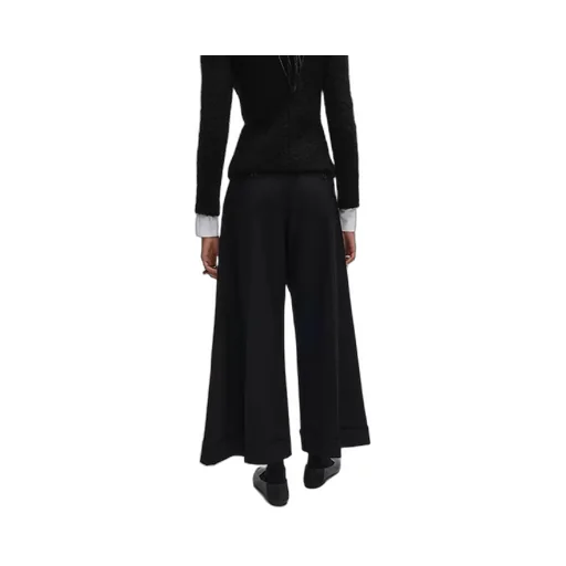 Docks Trousers In Wool Gabardine