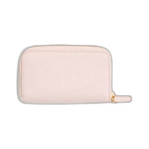 Valentino Cherryfic Vlogo Signature Zip-Up Wallet