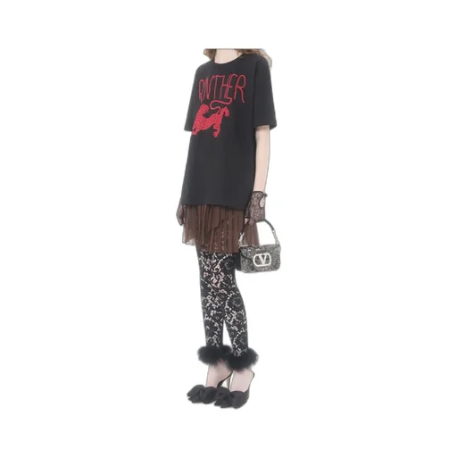 Valentino Loc Embellished Foldover Top Small Shoulder Bag