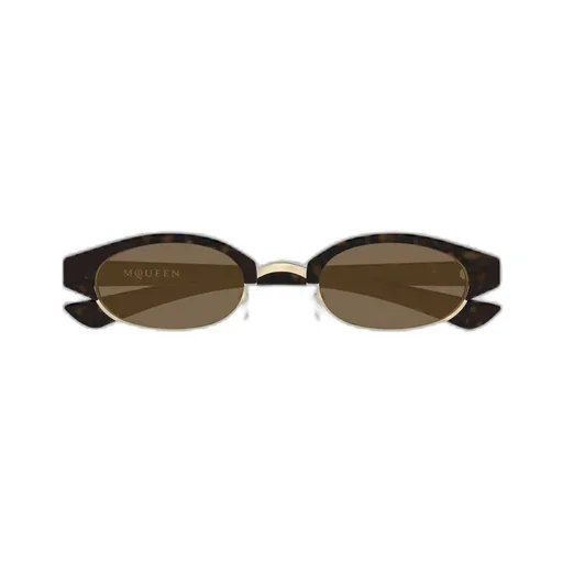 Alexander Mcqueen Eyewear Oval Frame Sunglasses
