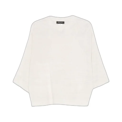 Crew Neck Knitted Pullover