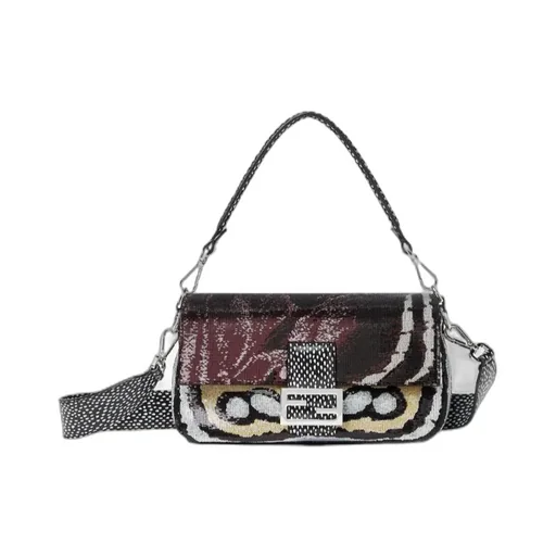 Baguette Flap Shoulder Bag