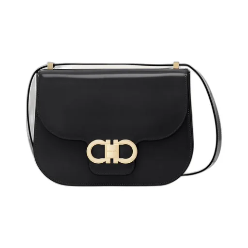 Gancini Flap Crossbody Bag
