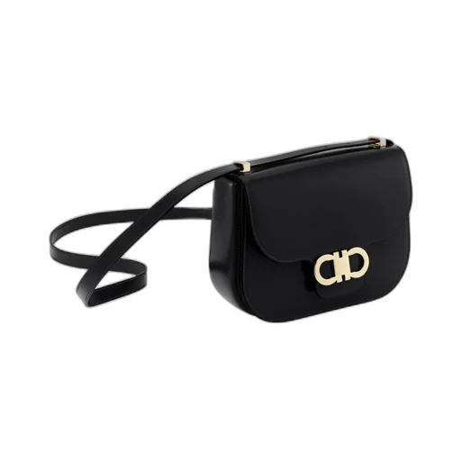 Gancini Flap Crossbody Bag