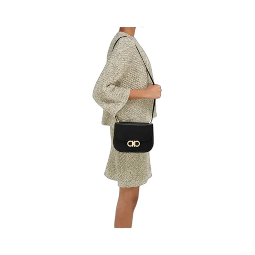 Gancini Flap Crossbody Bag