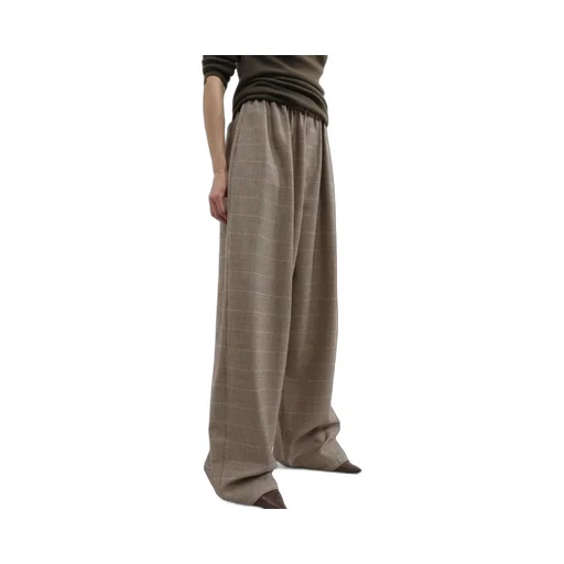 Elastic Waist Casual Pants