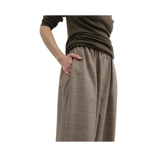 Elastic Waist Casual Pants