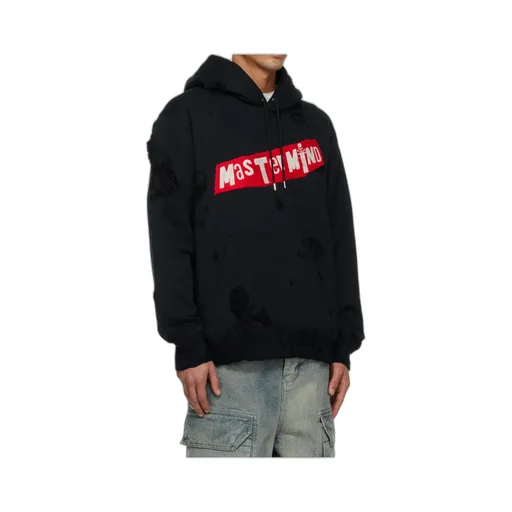 Distressed Logo Hoodie