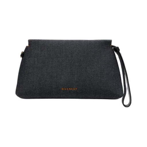 Denim Clutch Bag