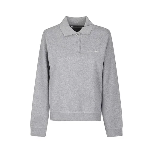 Collared Long-Sleeve Polo Shirt