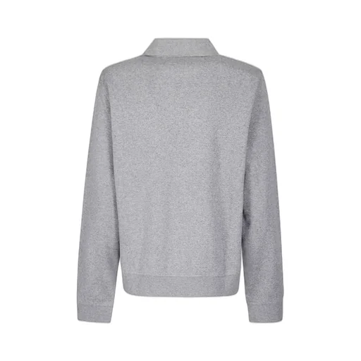 Collared Long-Sleeve Polo Shirt
