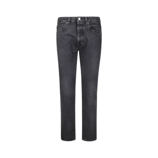 501 Buttoned Straight-Leg Jeans