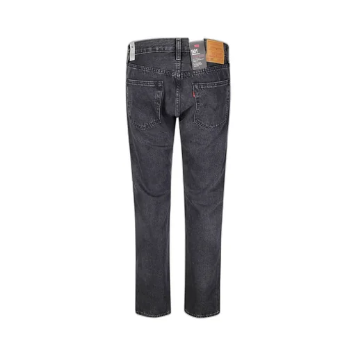 501 Buttoned Straight-Leg Jeans
