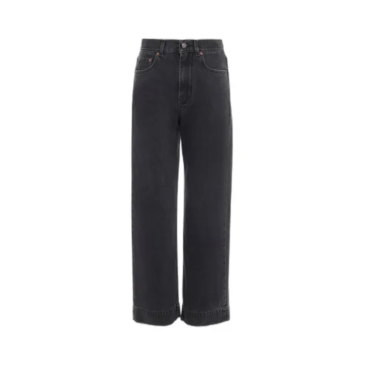 Chlo High-Waisted Cropped Jeans
