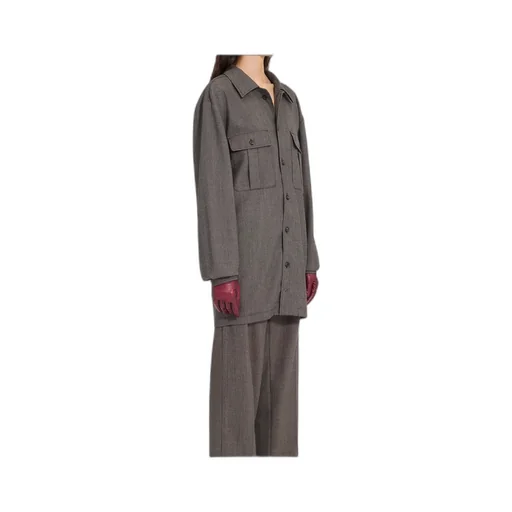 Mm6 Maison Margiela Tweed Shirt Dress