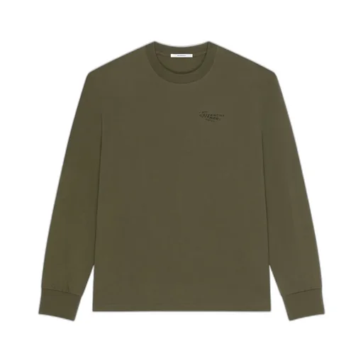 Givenchy Stamp Printed Long-Sleeved T-Shirt